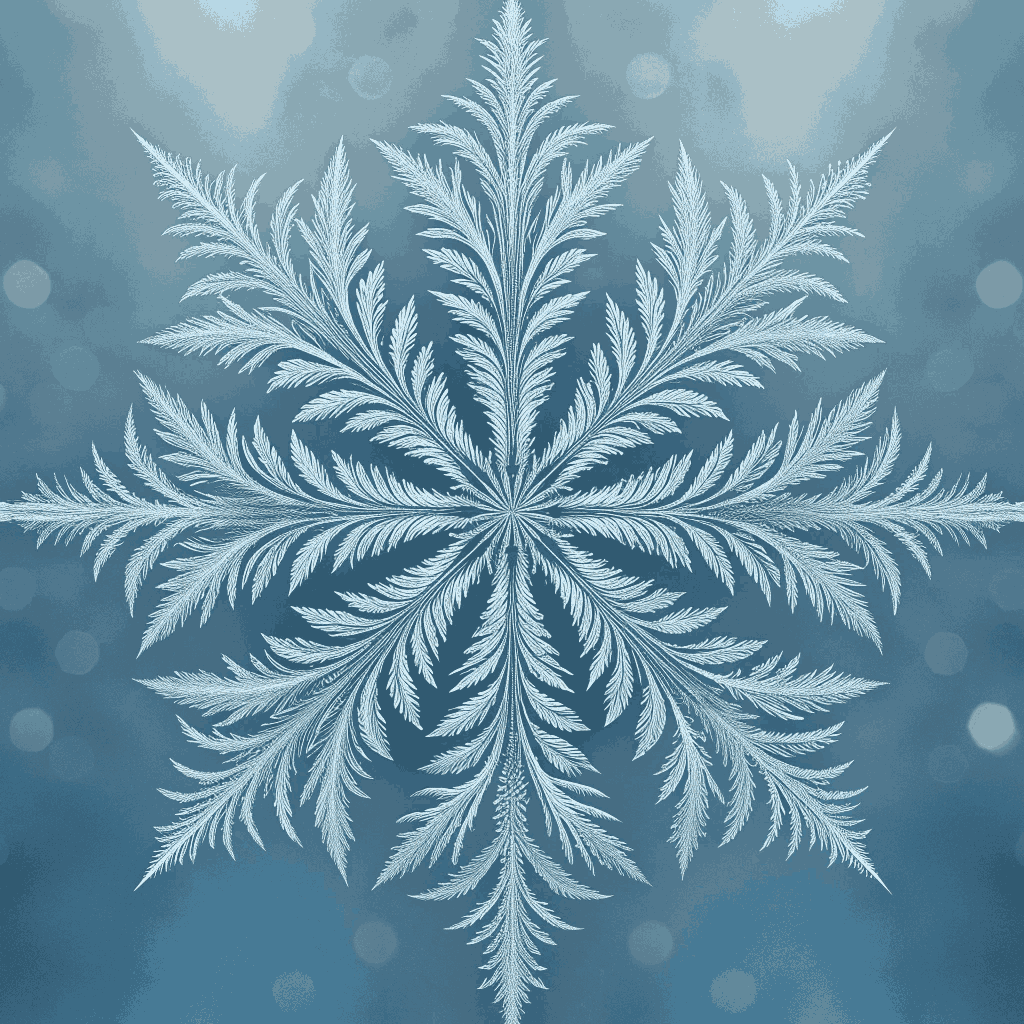 Abstract Posters Representing Winter Bundle