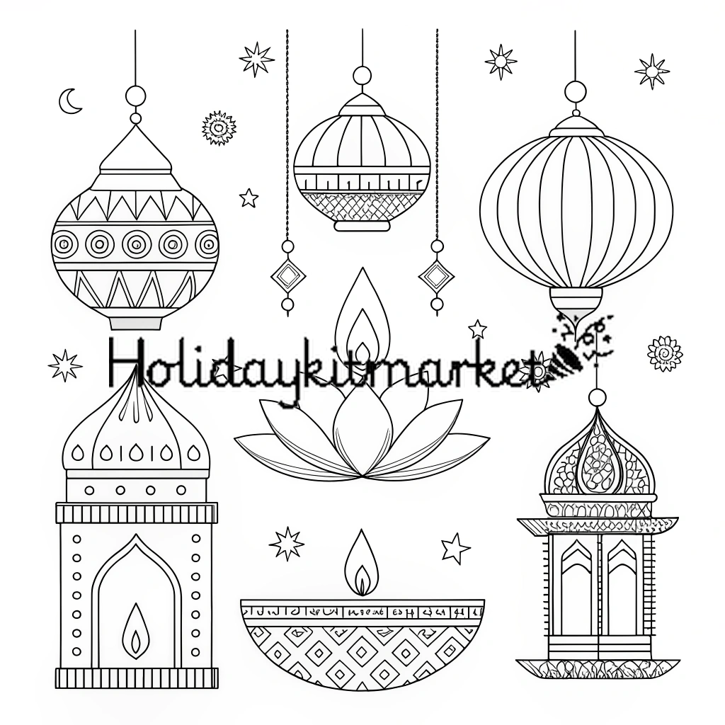 Whimsical Valentine Cut-Out Party Kit