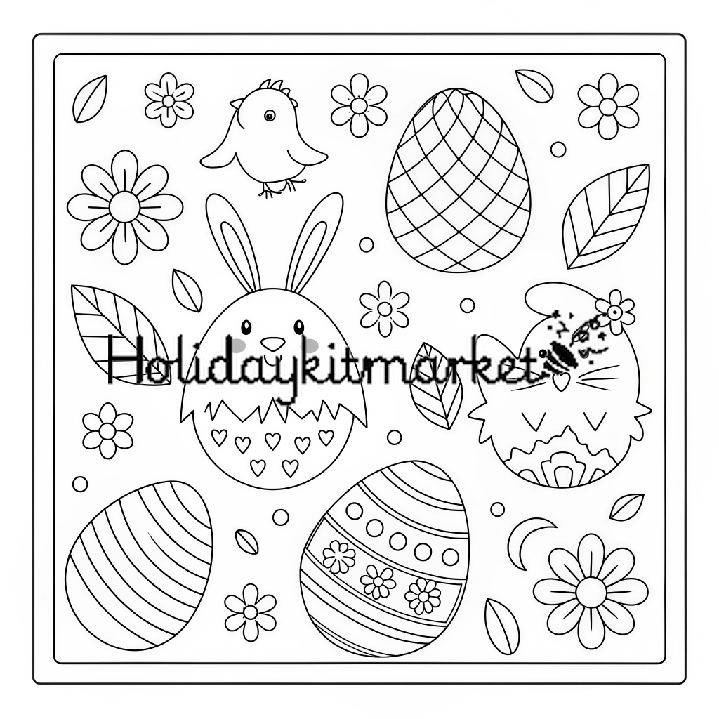 Pastel Christmas Gift Wrap Cut-Outs