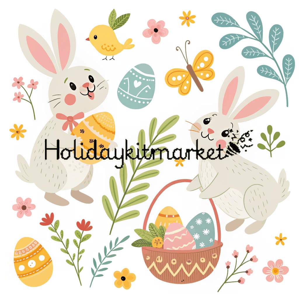 Modern Valentine Vector Stencil Kit