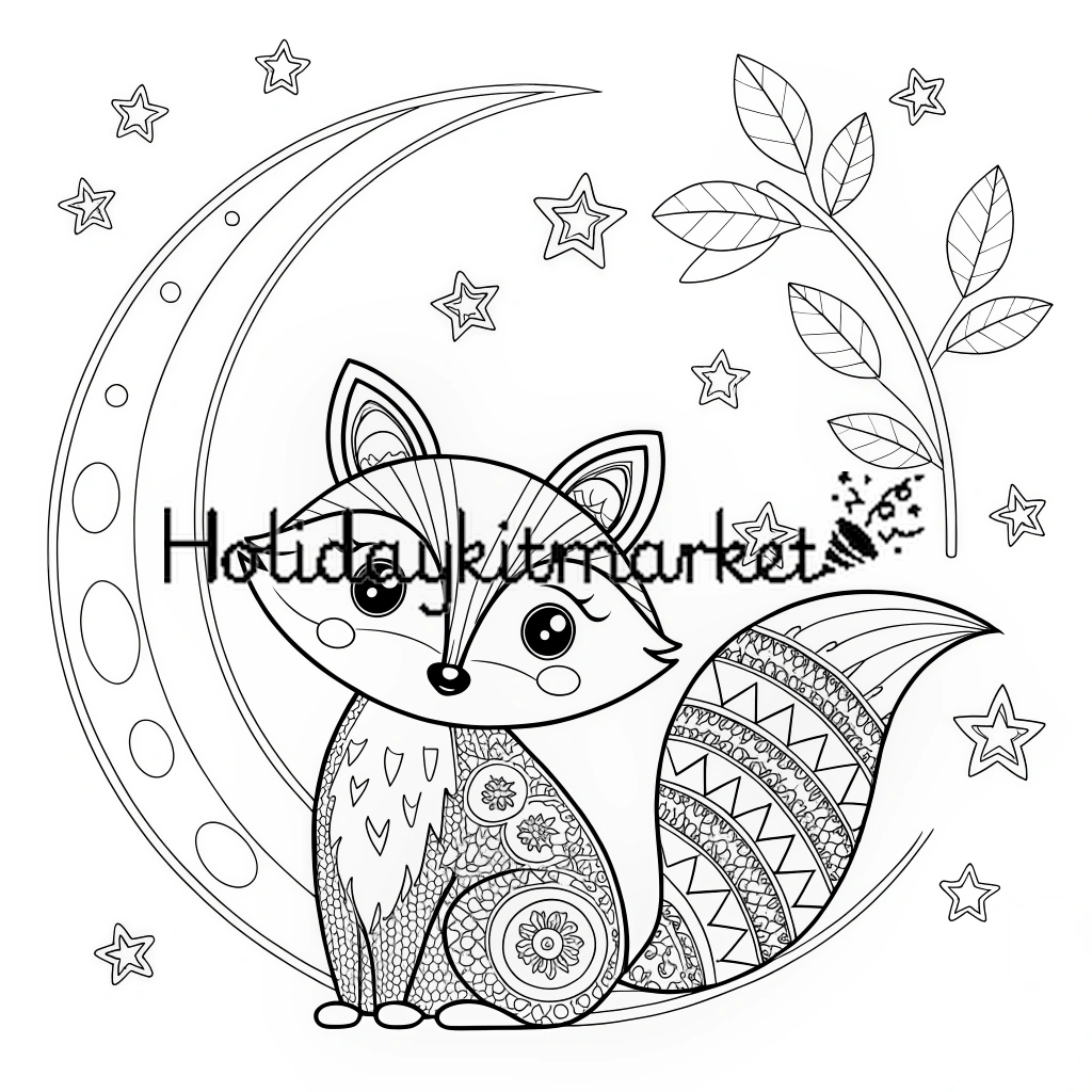 Whimsical Lunar Critters Applique Kit