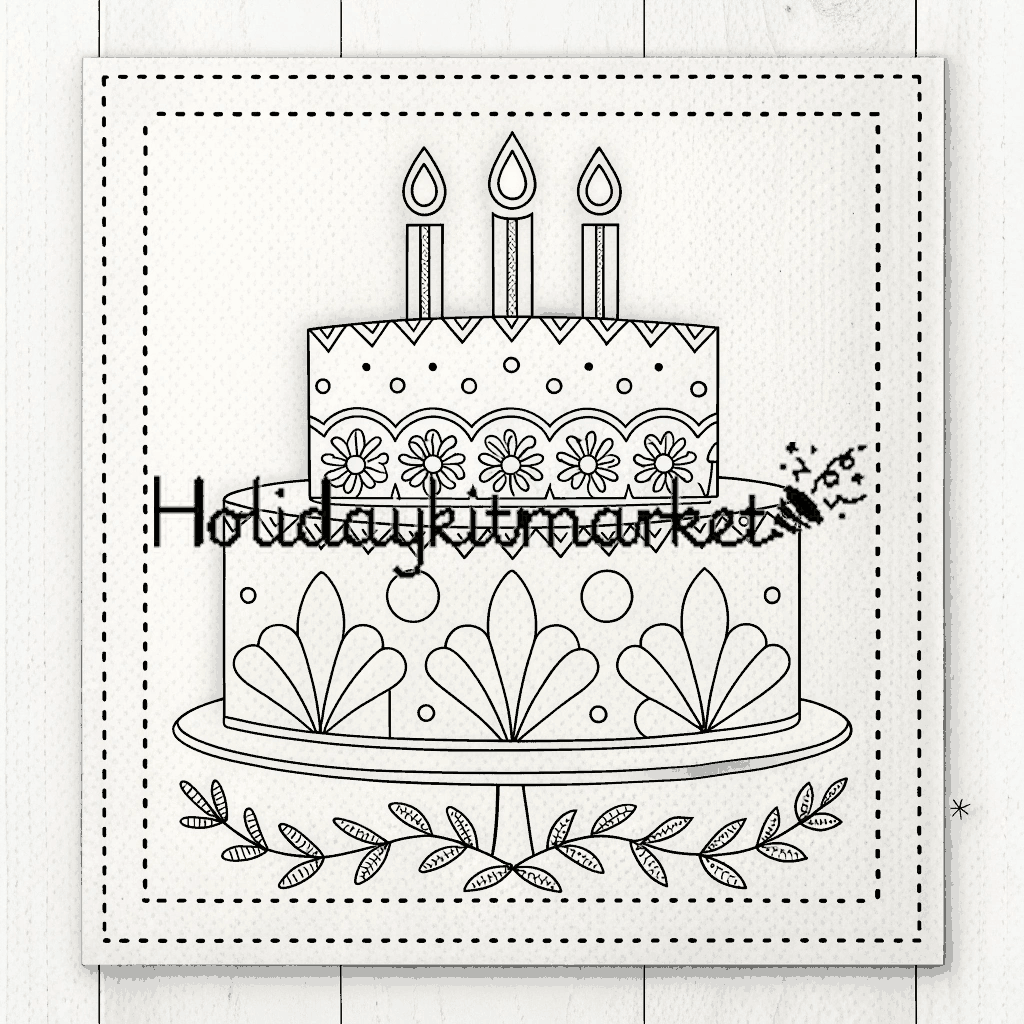 Modern Easter Egg Applique Craft Kit