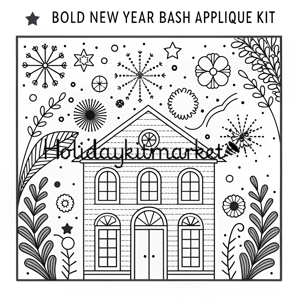 Global Harmony Minimalist Applique Kit