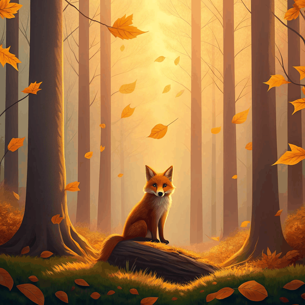 Illustrative Poster Autumn Set