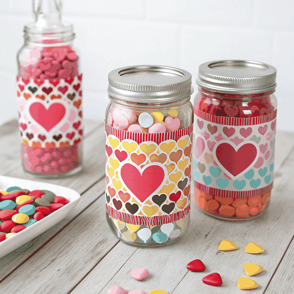 Bold Love Jar & Gift Labels