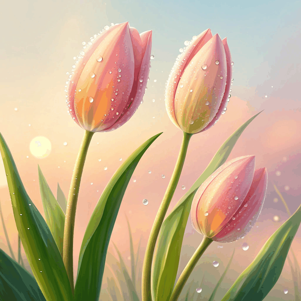 Painterly Spring Posters Pack
