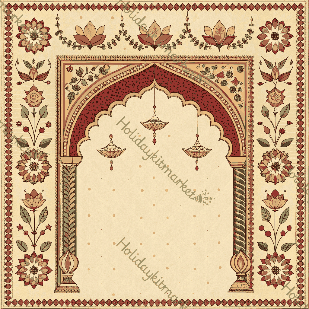 Vintage Toran Arch Poster