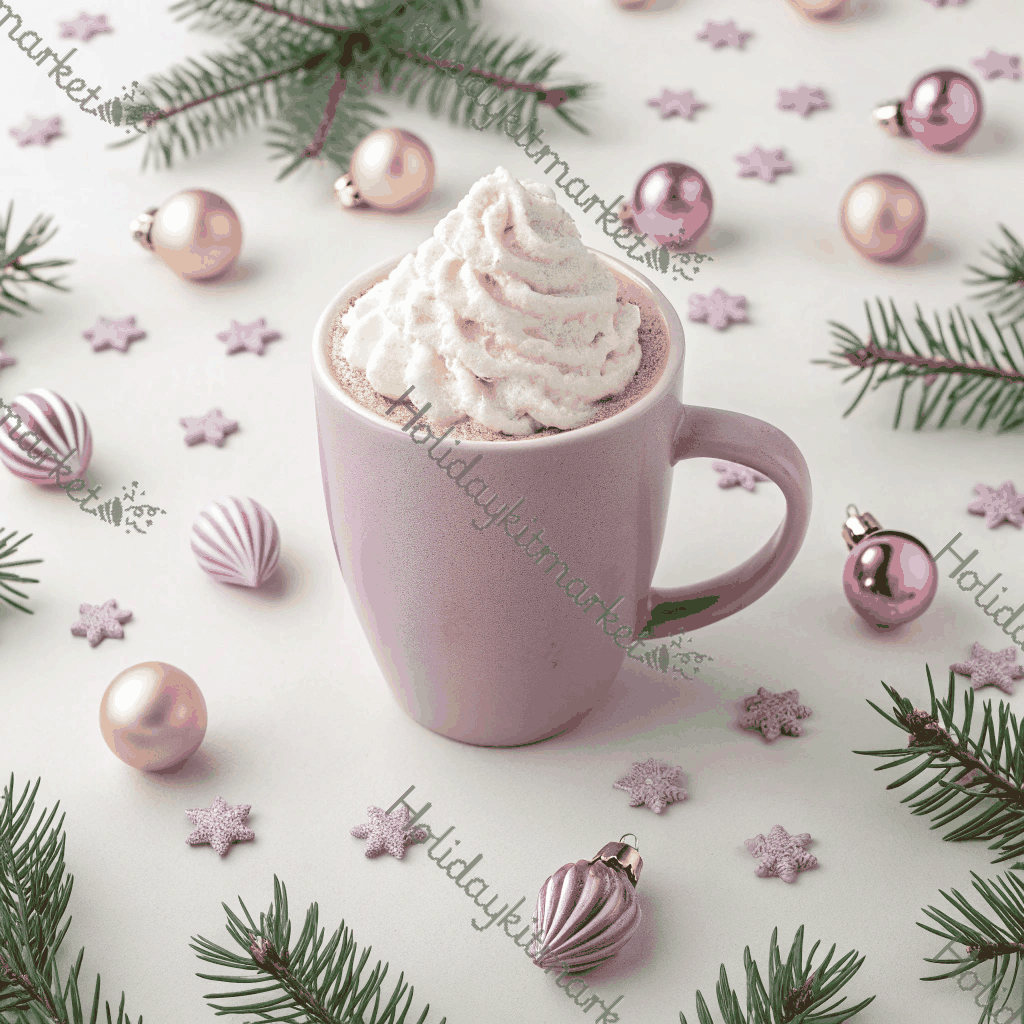 Lavender Hot Cocoa Poster