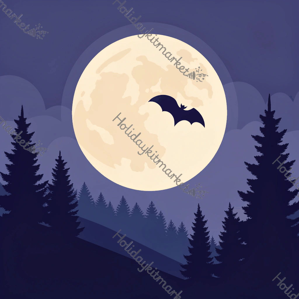 Minimal Moon Rise Poster