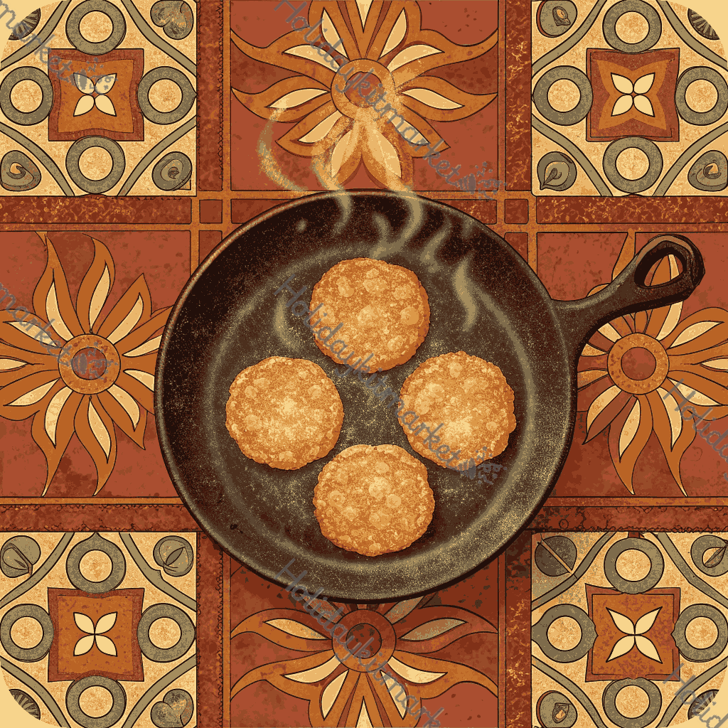 Menorah Petal Choir Poster