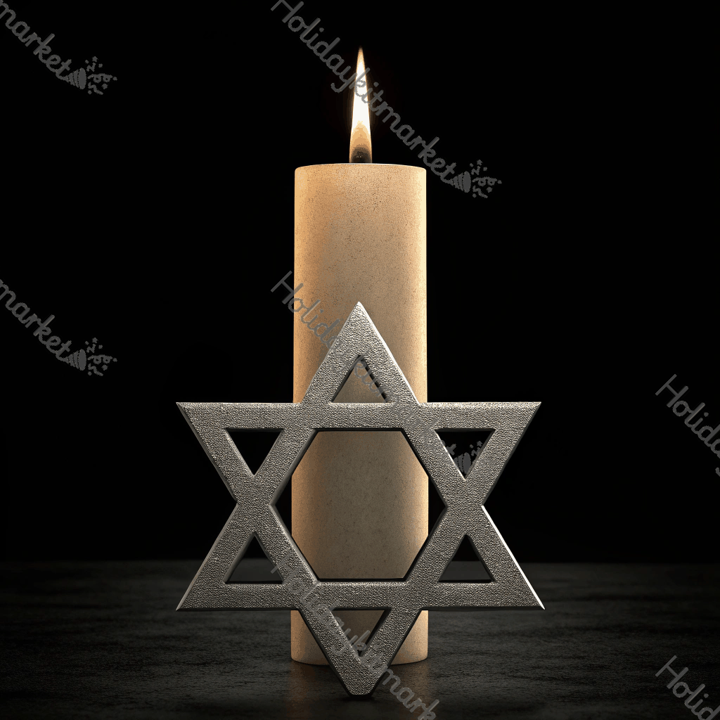 Candlelit Star Glow Poster