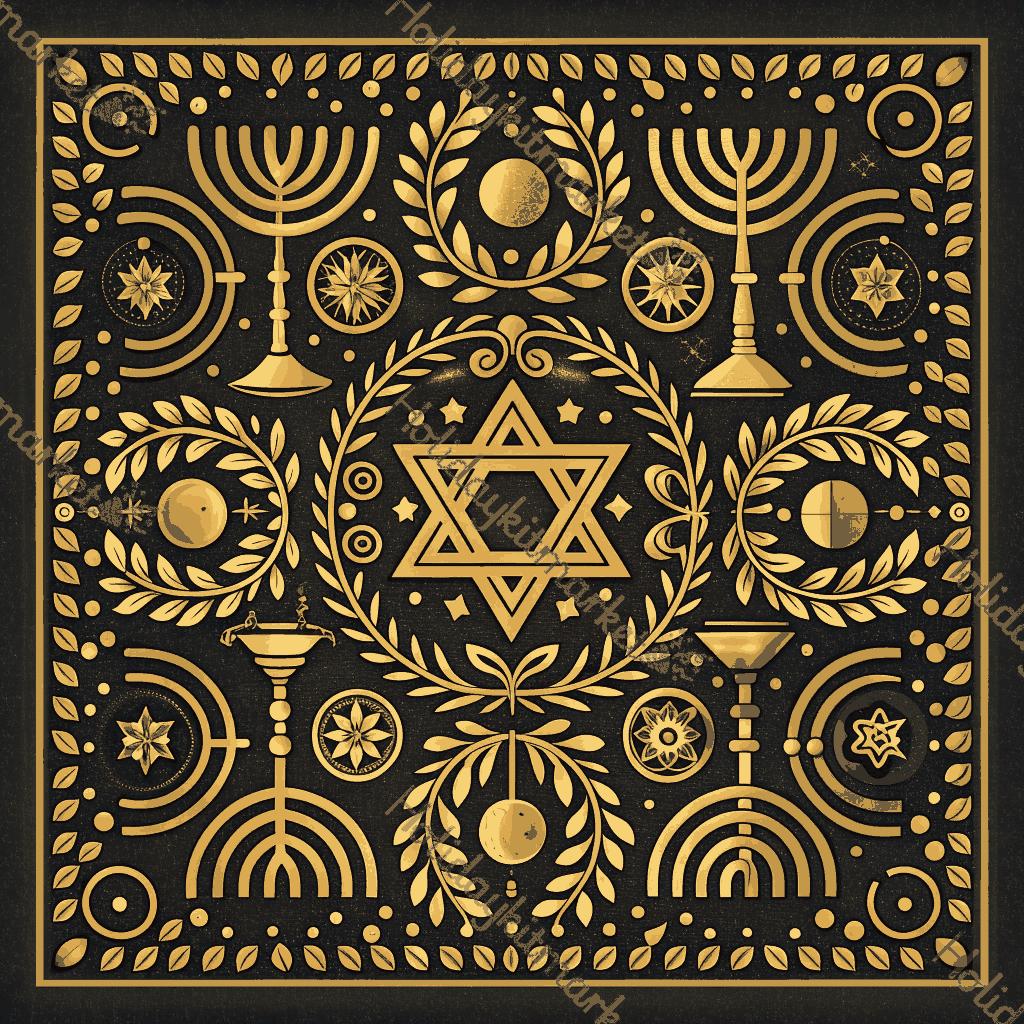 Vintage Gelt Wrapper Poster