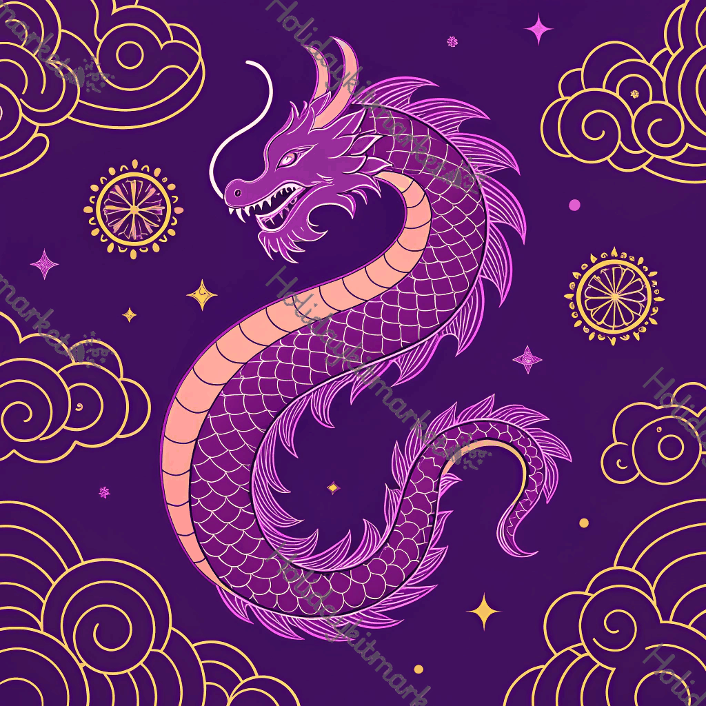 Floating Knot Chain Poster