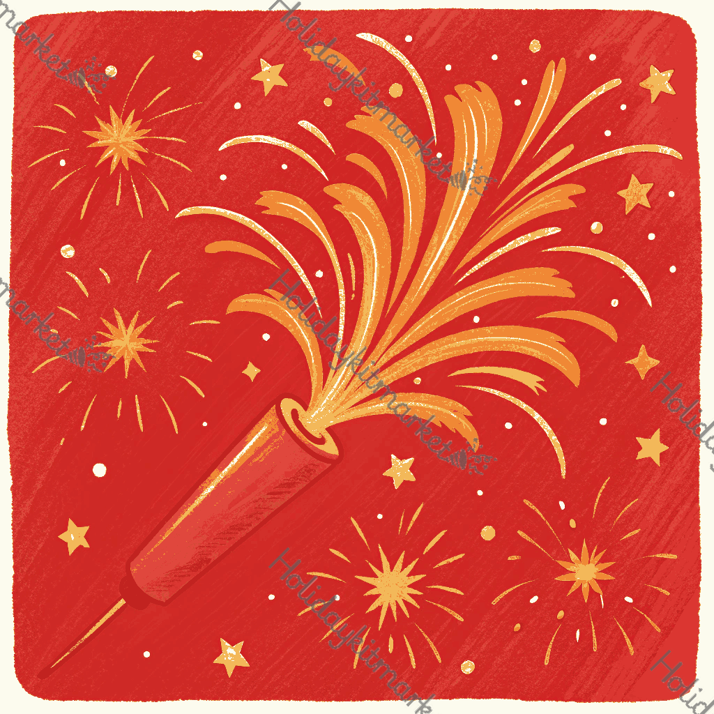 Inferno Firecracker Fry Poster