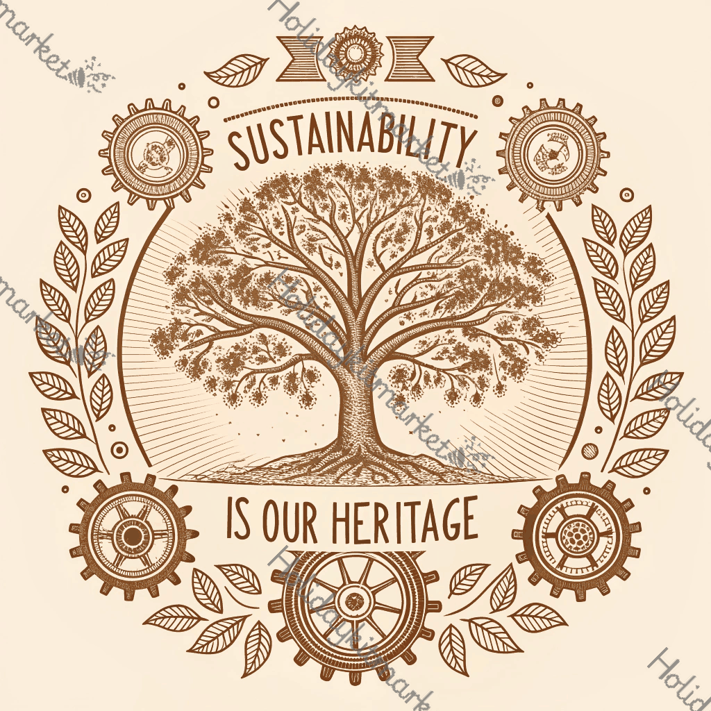 Vintage Eco Mission Banner