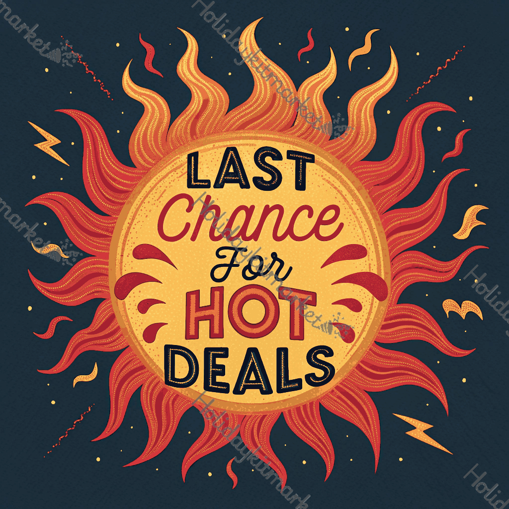 Blazing End Sale Banner