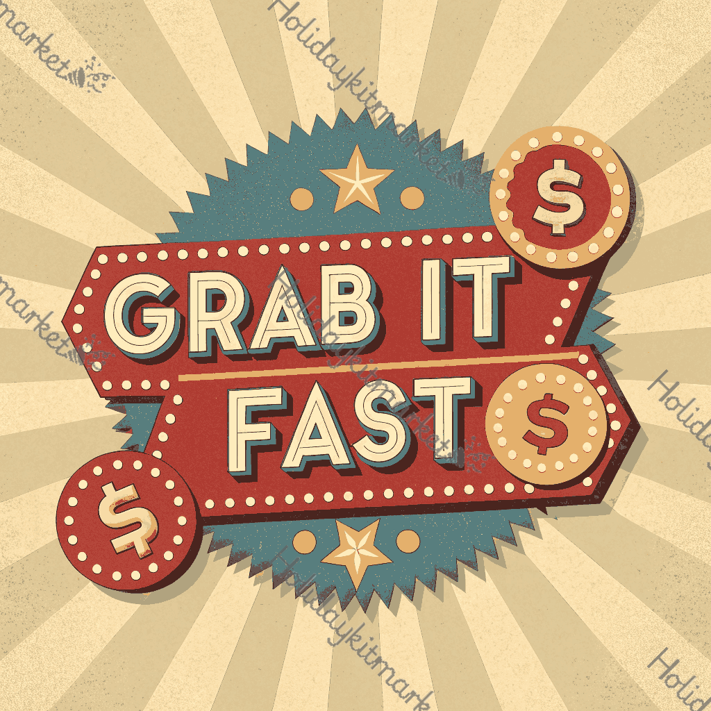 Vintage Flash Sale Banner