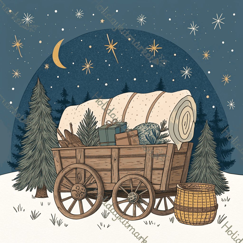 Wagon Hay Ride Poster