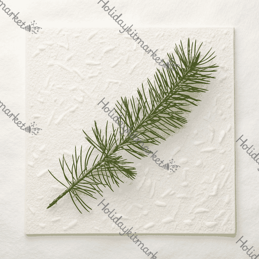 Falling Pine Needle Poster