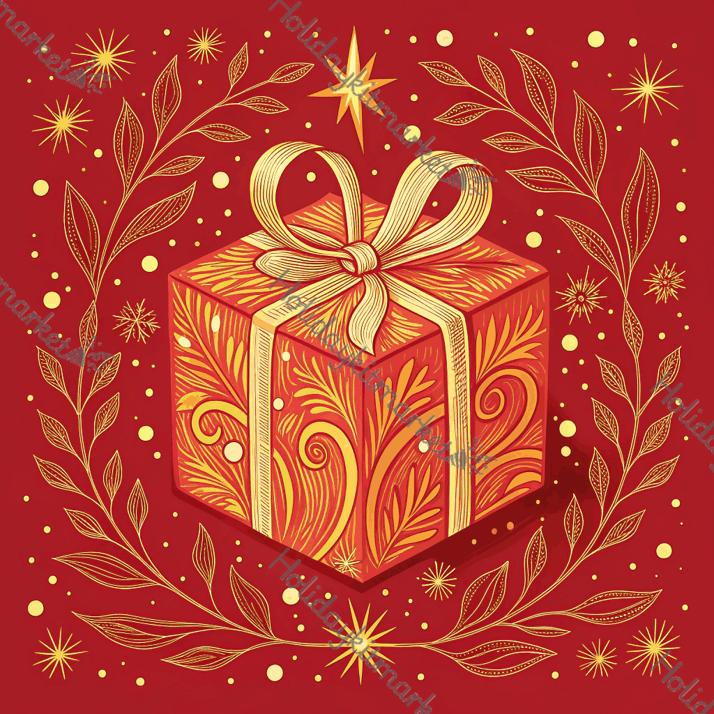 Magma Gift Ribbon Poster