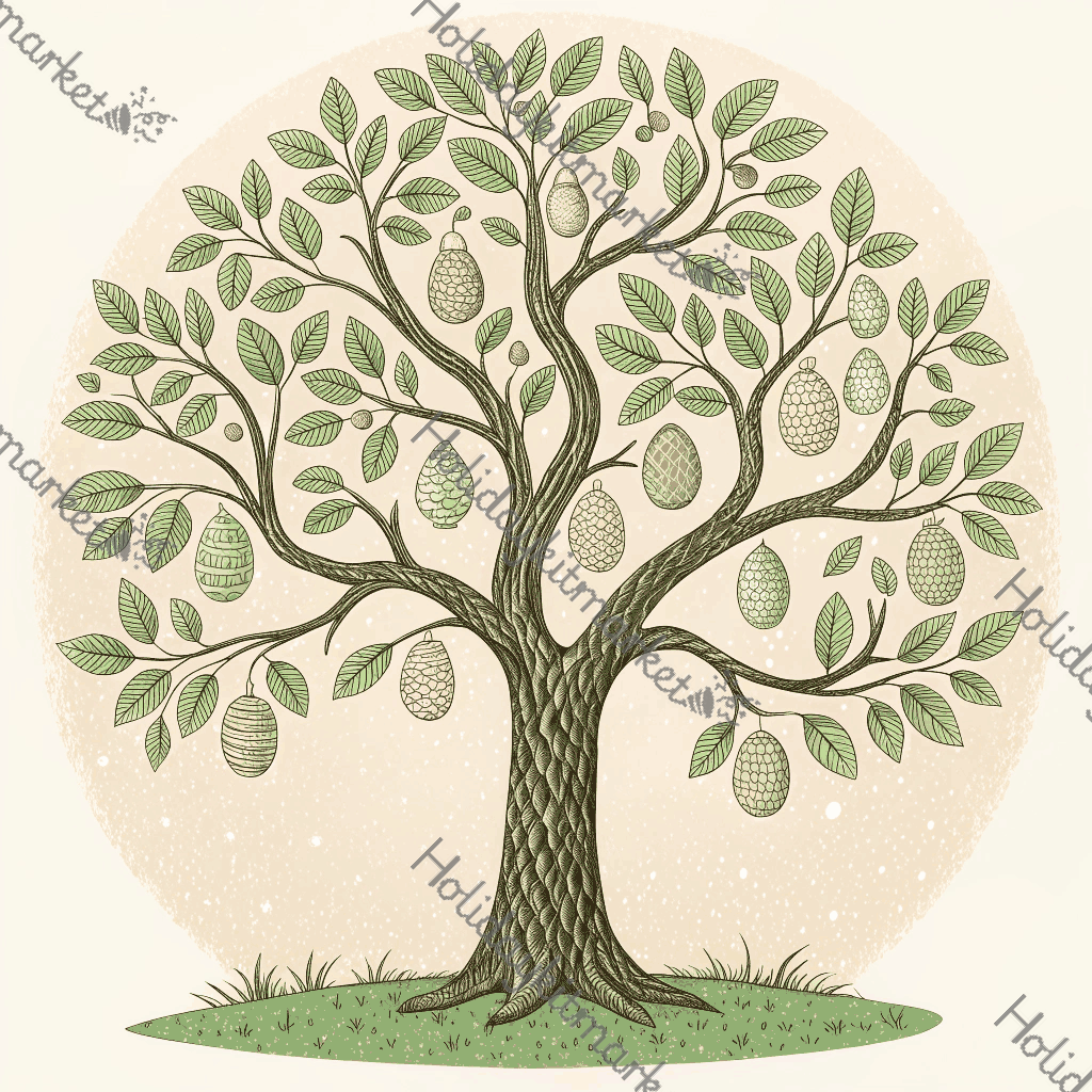 Orchard Egg Swing Poster