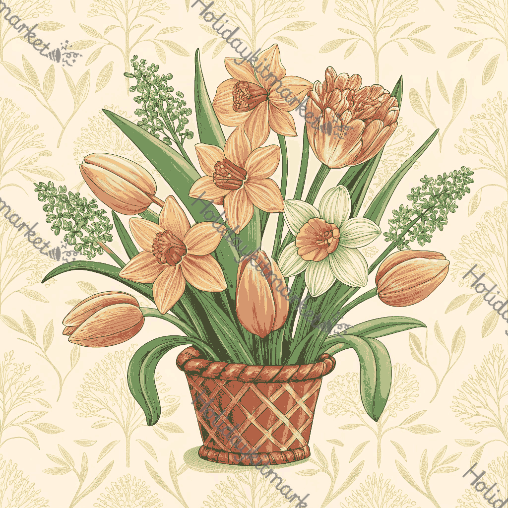 Vintage Seed Packet Poster