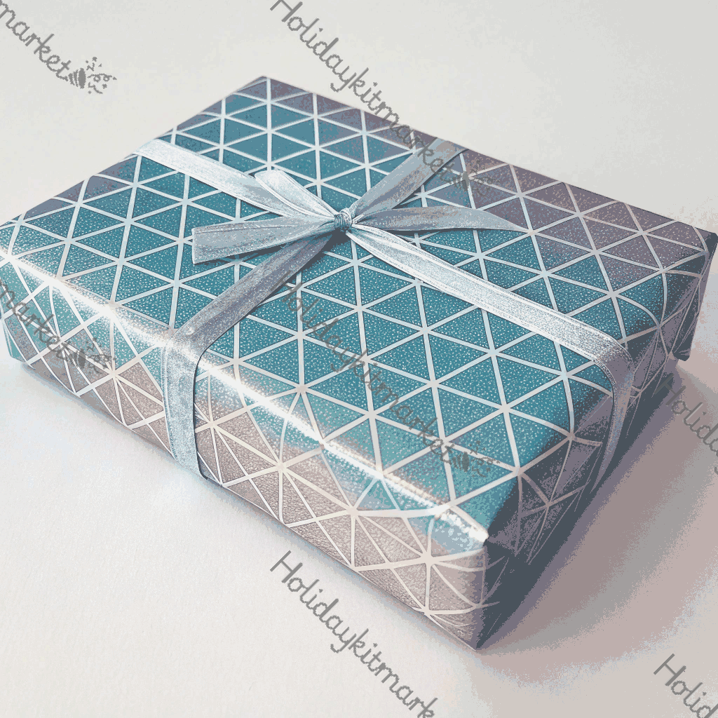 Holographic Gift Wrap Poster