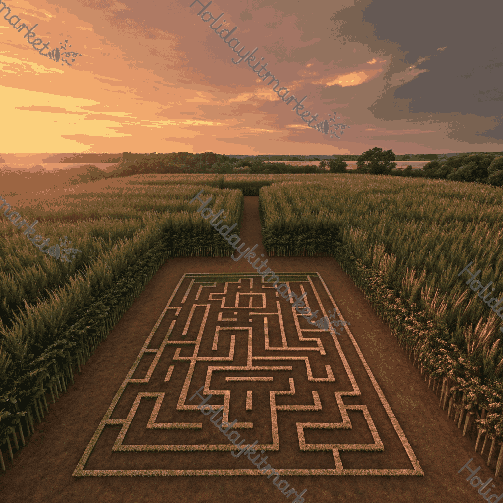 Corn Maze Mystery Poster
