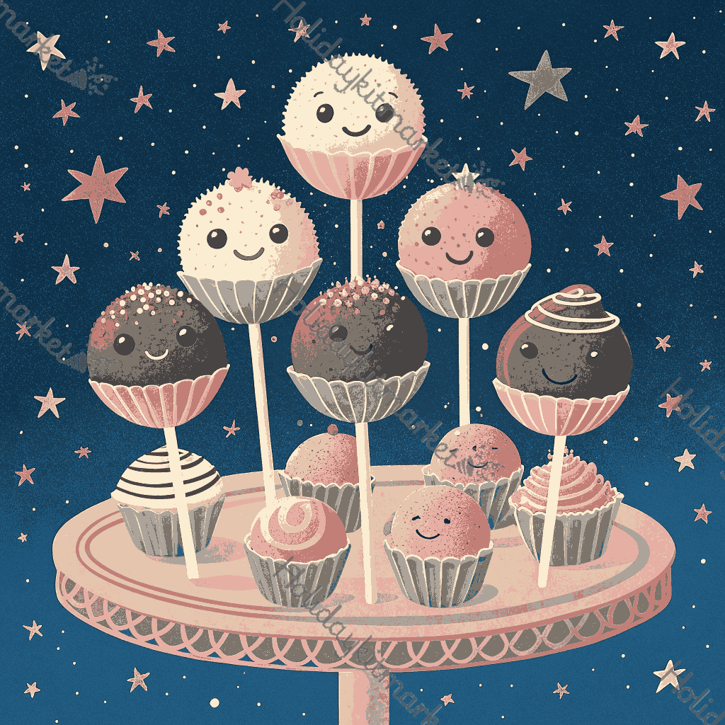Cake Pop Choir Poster