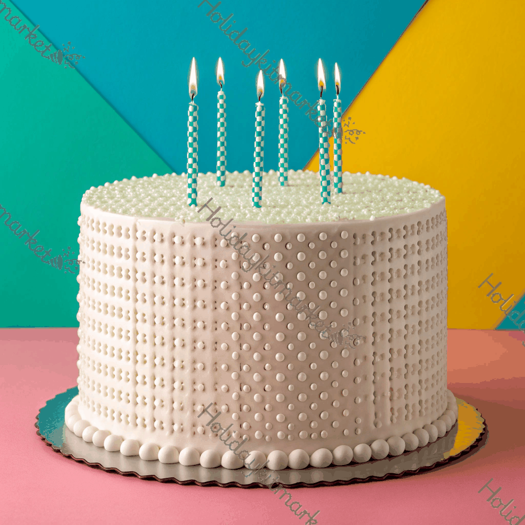 Data Stream Cake Poster