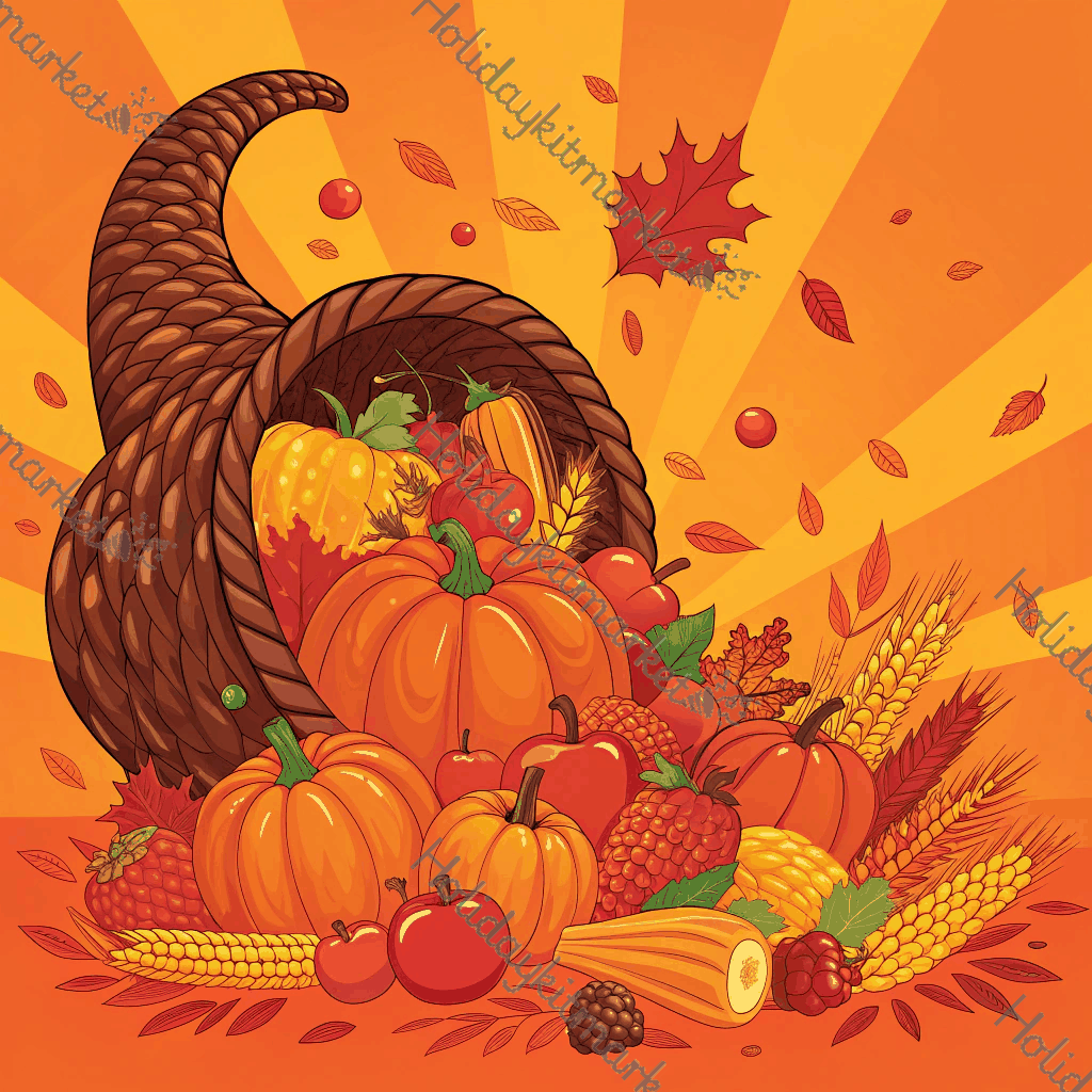 Volcano Cornucopia Spill Poster