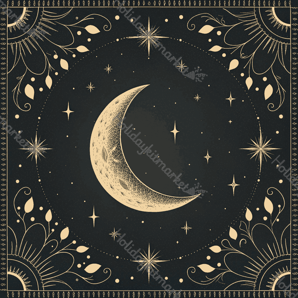 Crescent Moon Spell Poster
