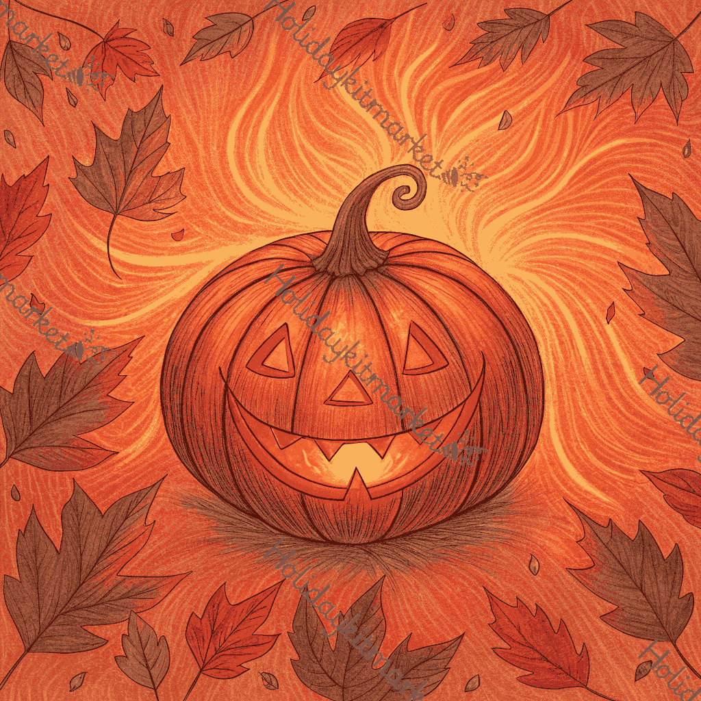 Inferno Pumpkin Core Poster