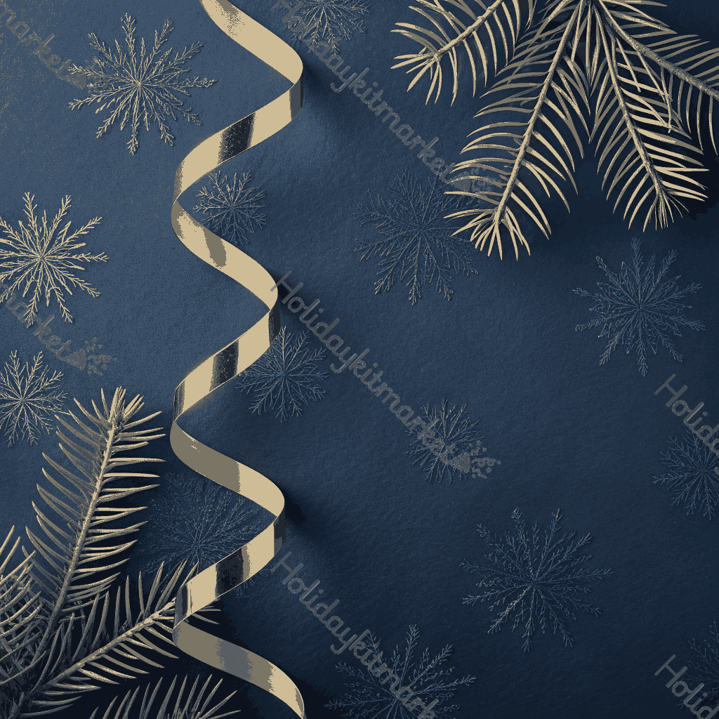 One Gold Streamer Poster