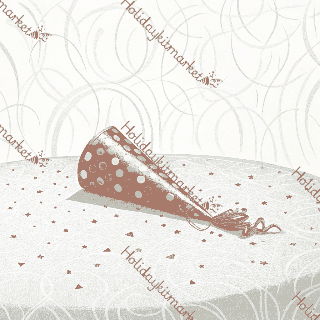 Lone Party Popper Poster