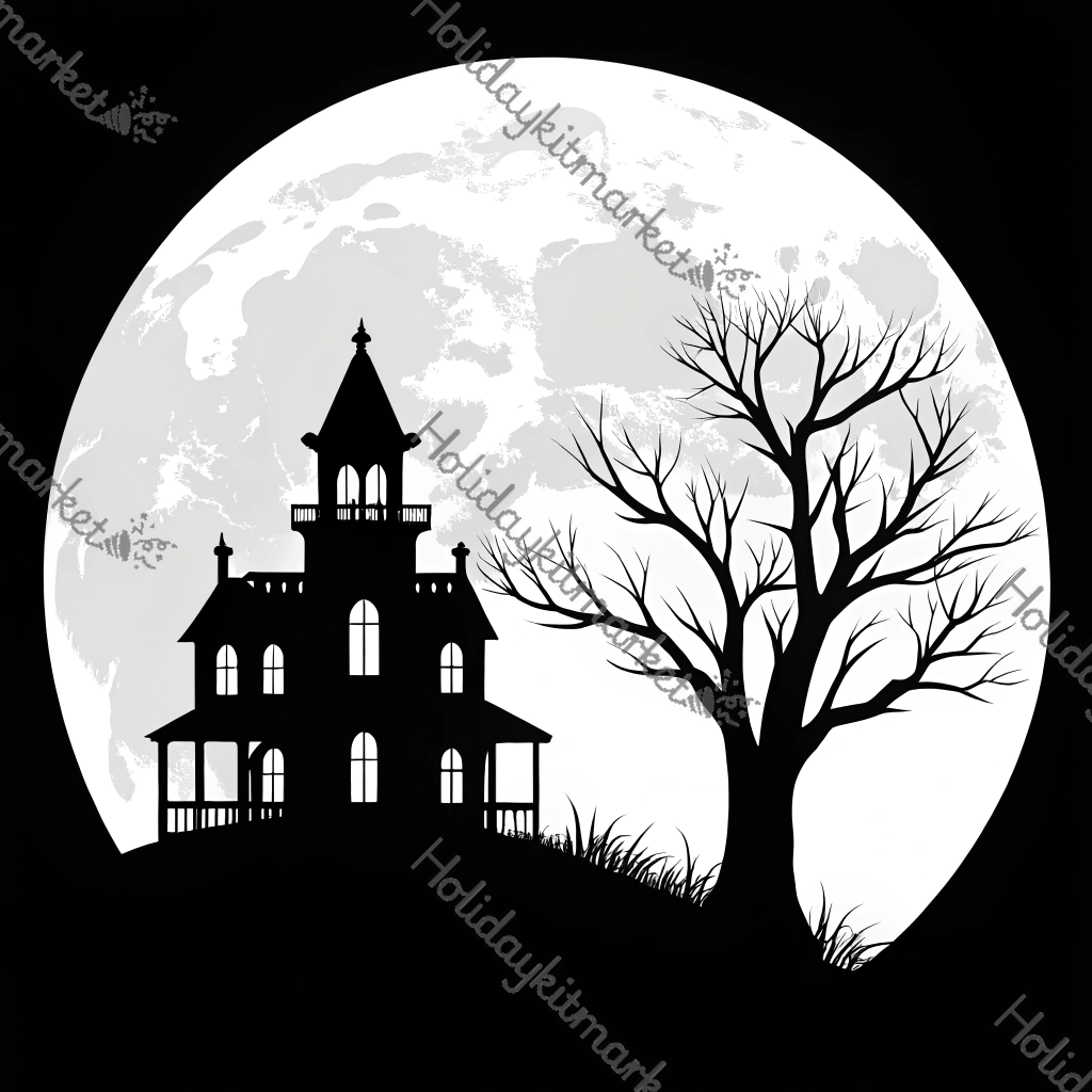 Haunted House Night Poster