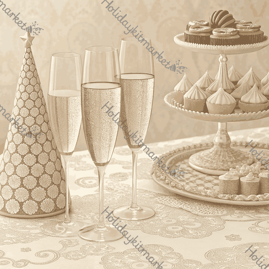 Silent Toast Table Poster