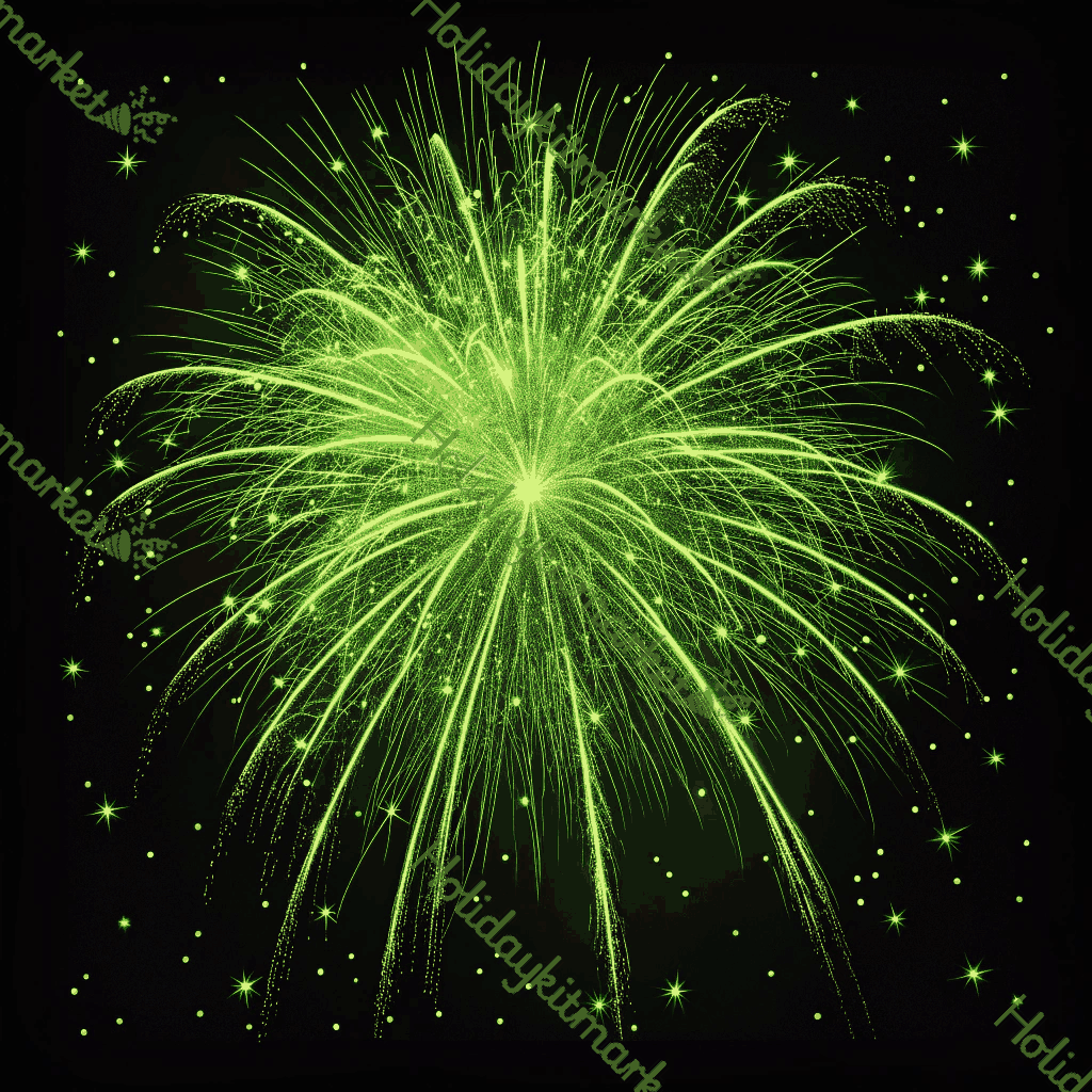 Acid Lime Spark Poster