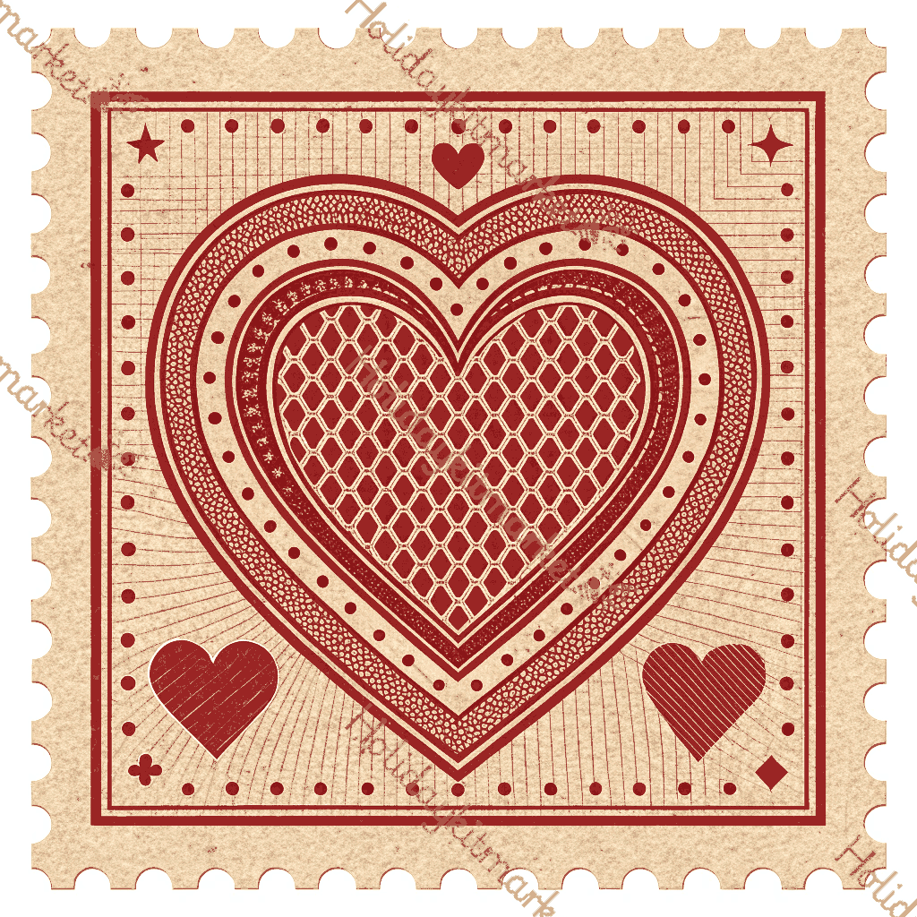 Retro Love Coupon Poster