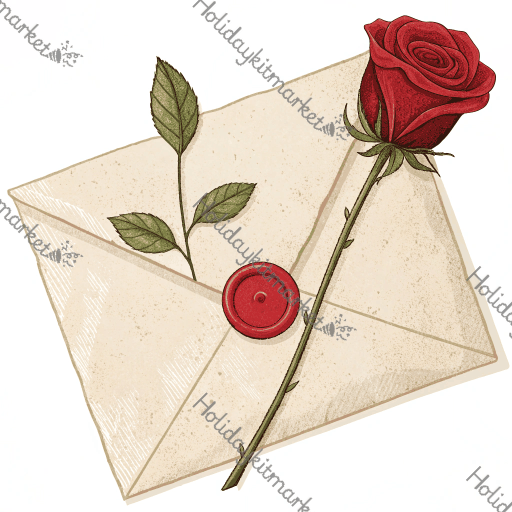 Vintage Love Letter Poster