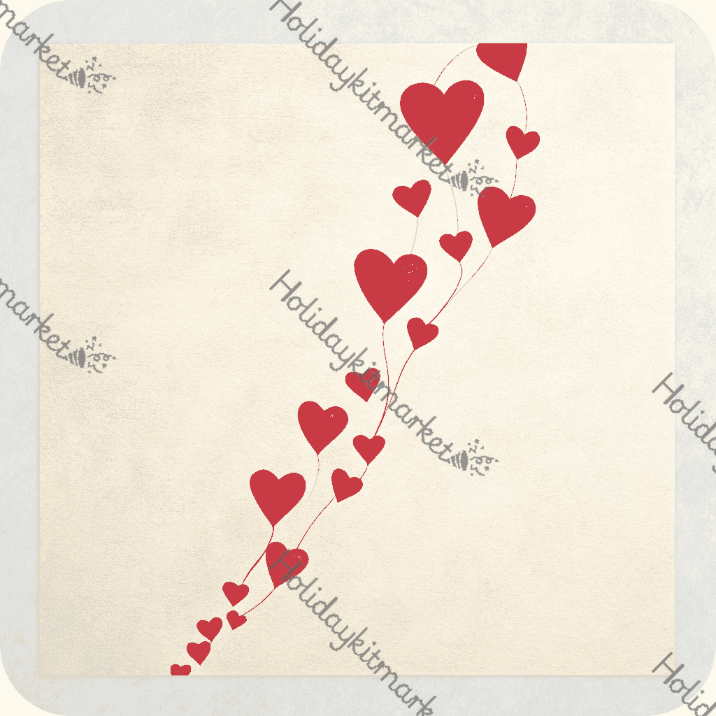Falling Heart Strand Poster