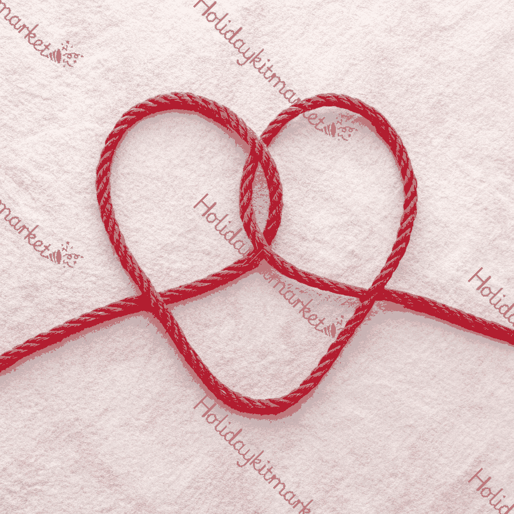 Single Heart Thread Poster