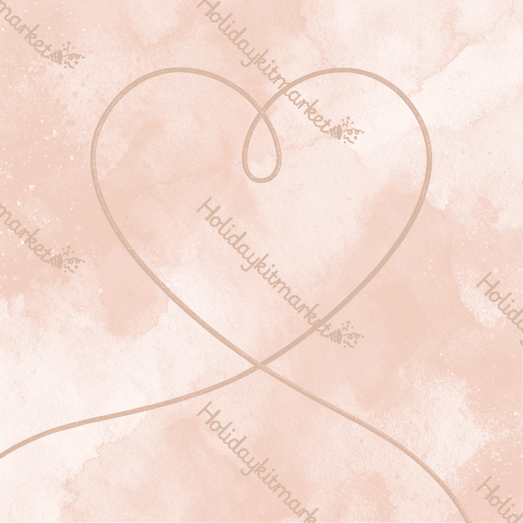 Golden Heart Line Poster