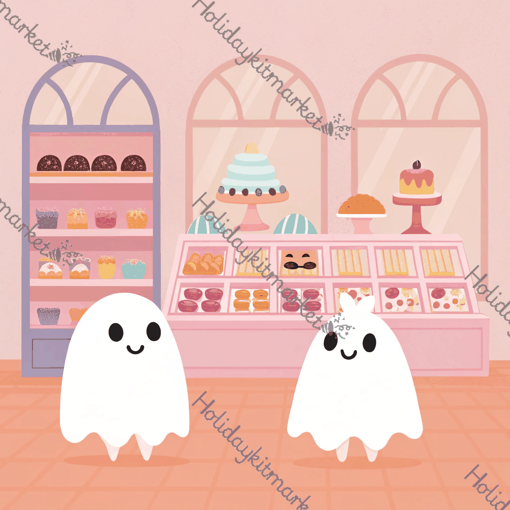 Sweet Shop Ghouls Poster