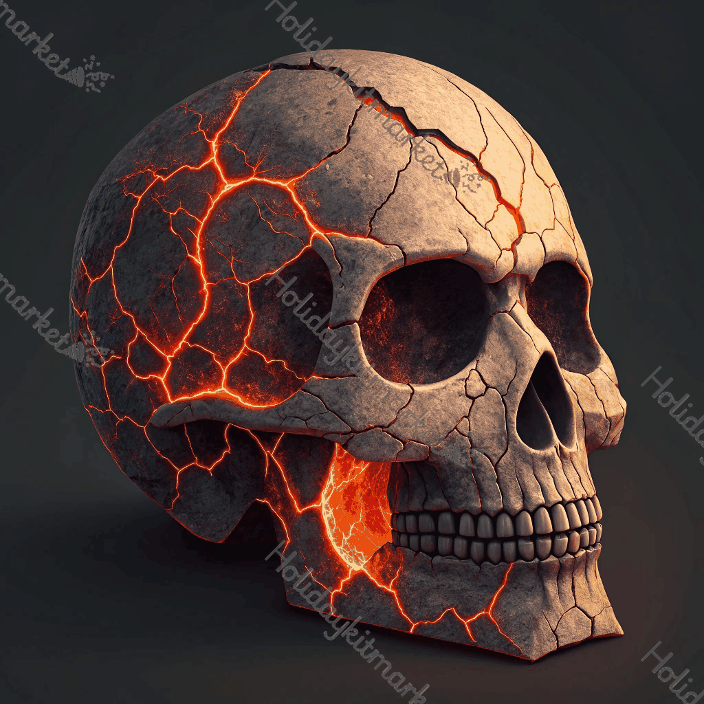 Magma Skull Fracture Poster