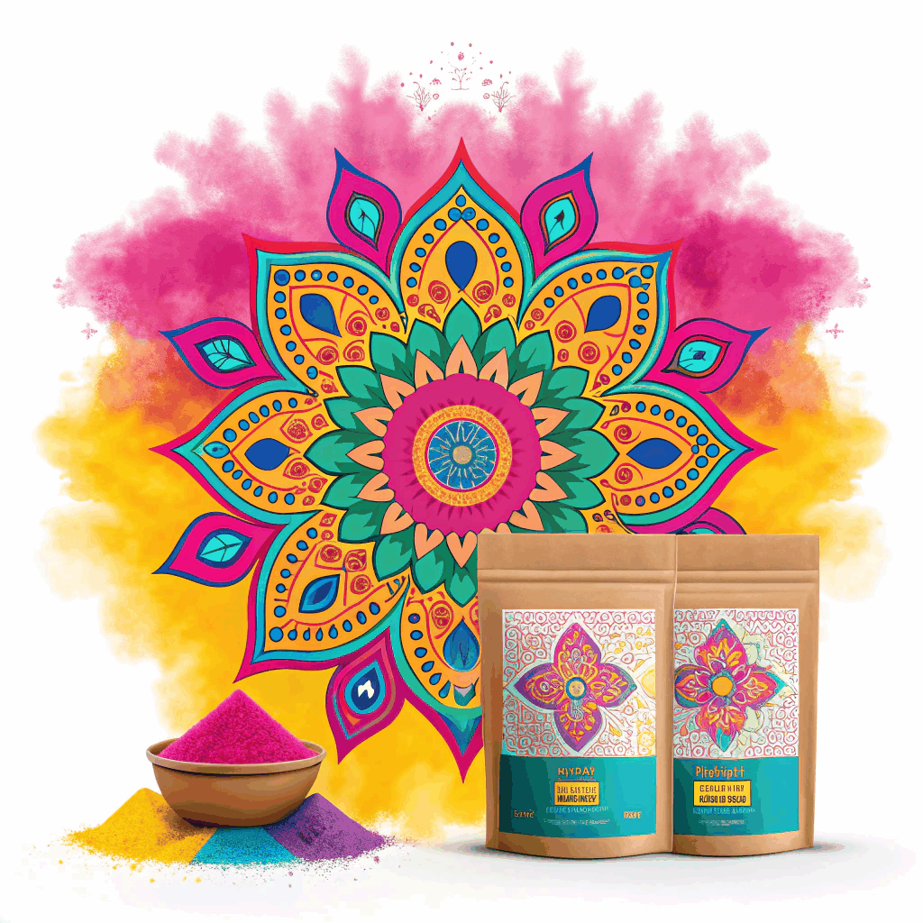 Tailored Holi Festival Kit Creation