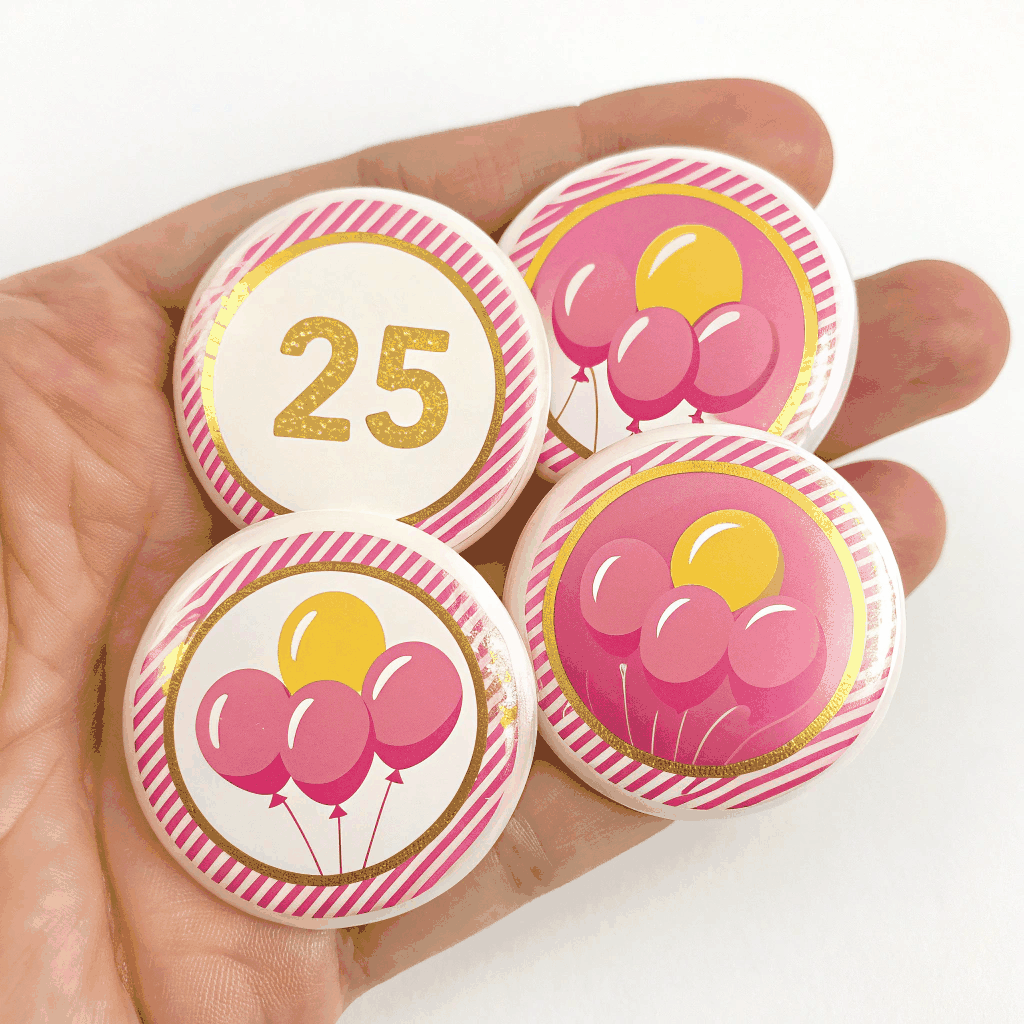 Personalized Party Sticker Creation