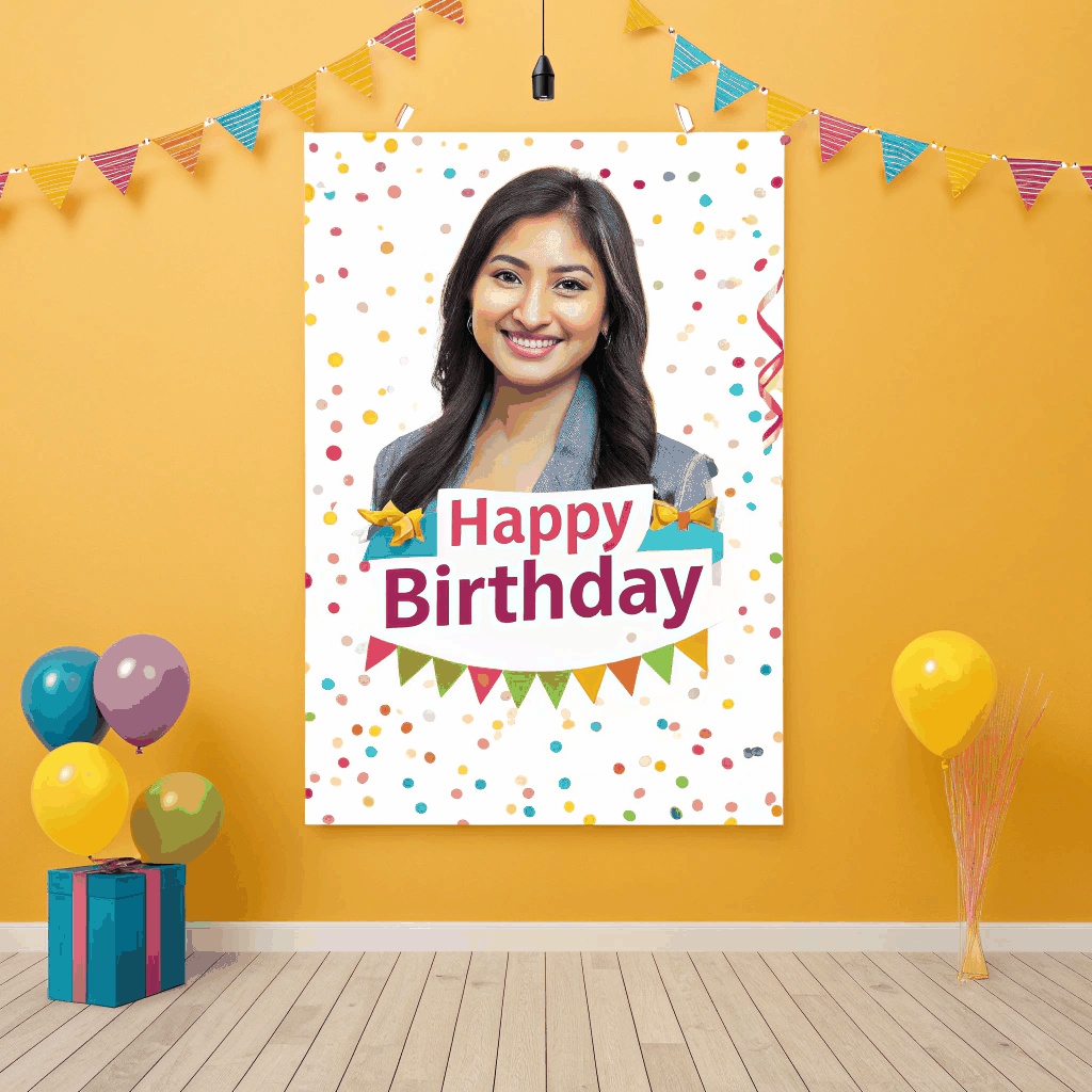 Personalized Birthday Poster Design