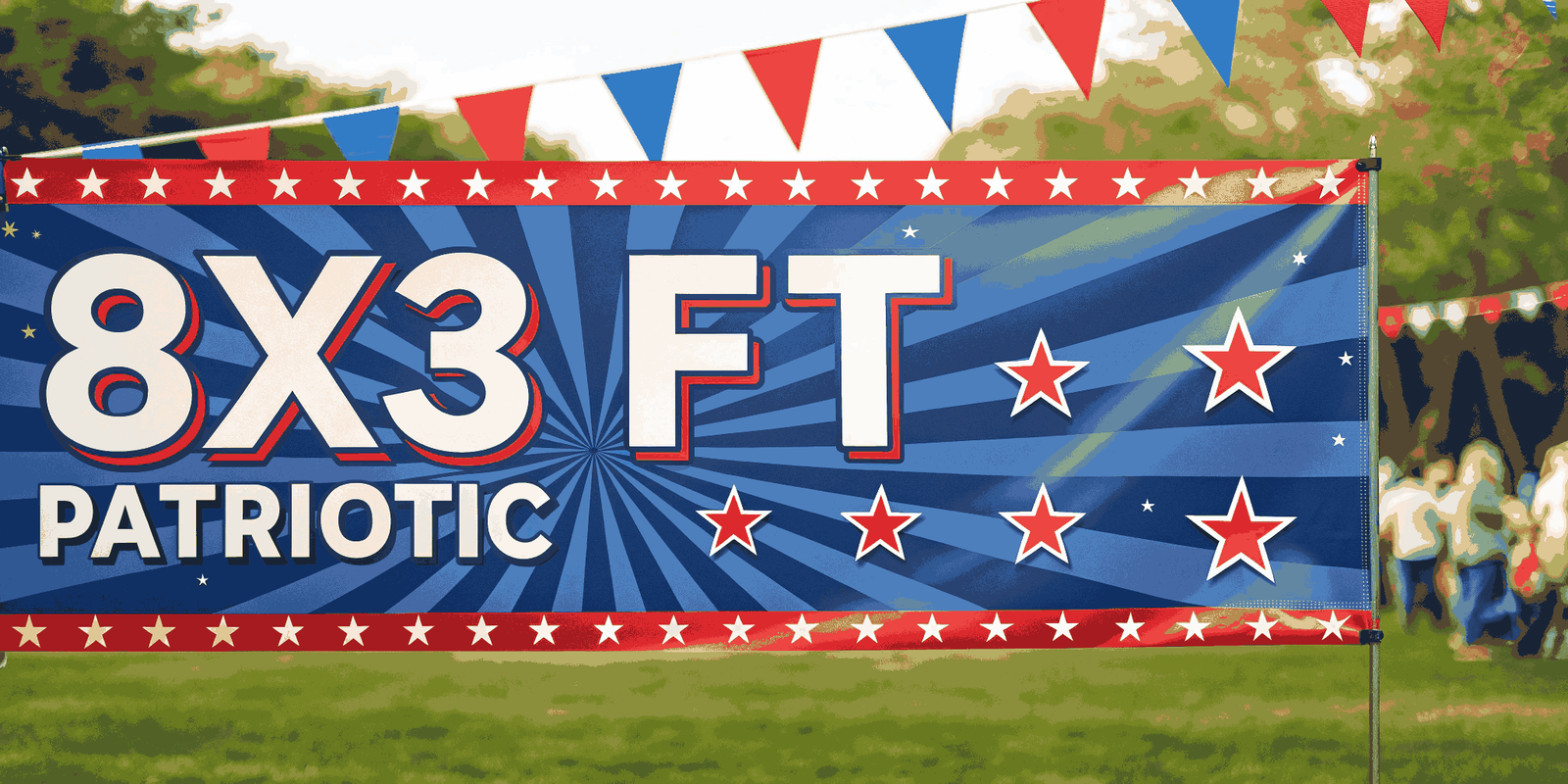 Unique Independence Day Banner Design