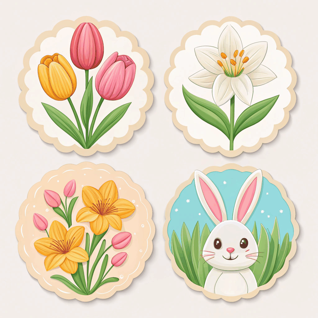 Easter Meadowlight Sticker Pack